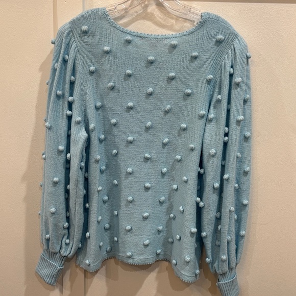 Lilly Pulitzer Sky Blue Knit Top - Picture 3 of 4